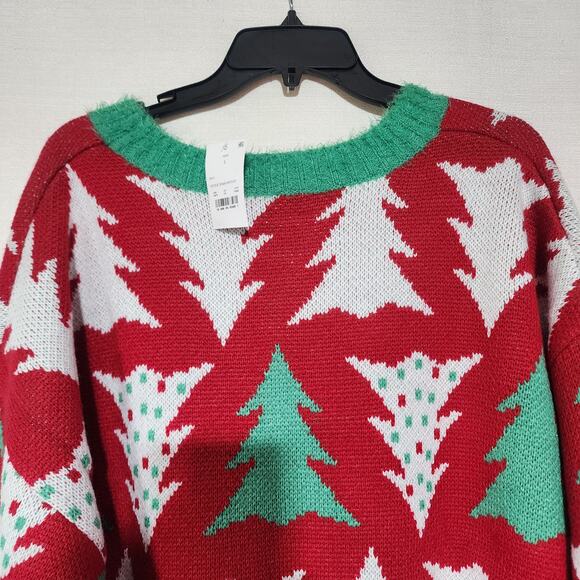 Christmas tree sweater by 33 degrees women's large - Picture 3 of 6